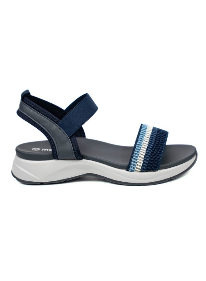 Mon Ami Women’s Comfort Platform Sandals | Lightweight Elastic Strap Walking Sandals | Cushioned Open Toe Casual Summer Footwear | Breathable Fashion Sandals for Daily Wear Travel Outdoor Use | Soft Comfort Sole Slip On Ladies Sandals - Image 2
