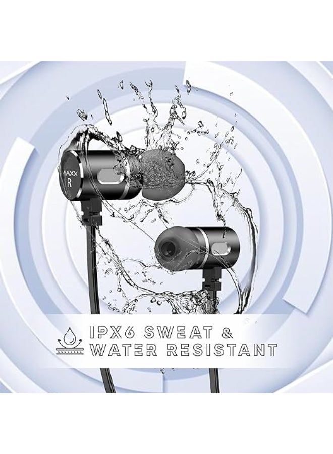 Maxx Renewed - NX5 Wireless Bluetooth in Ear Neckband Earphone - Image 5