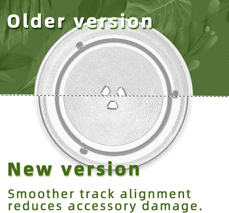 Gemroom 12" Whirlpool Microwave Glass Plate Replacement W11367904 W11291538 W10337247 W11443145, Compatible with Whirlpool Microwave Glass Turntable Plate WMH31017 WML55011 Whirlpool 12 Inch Microwave Plate - Image 4
