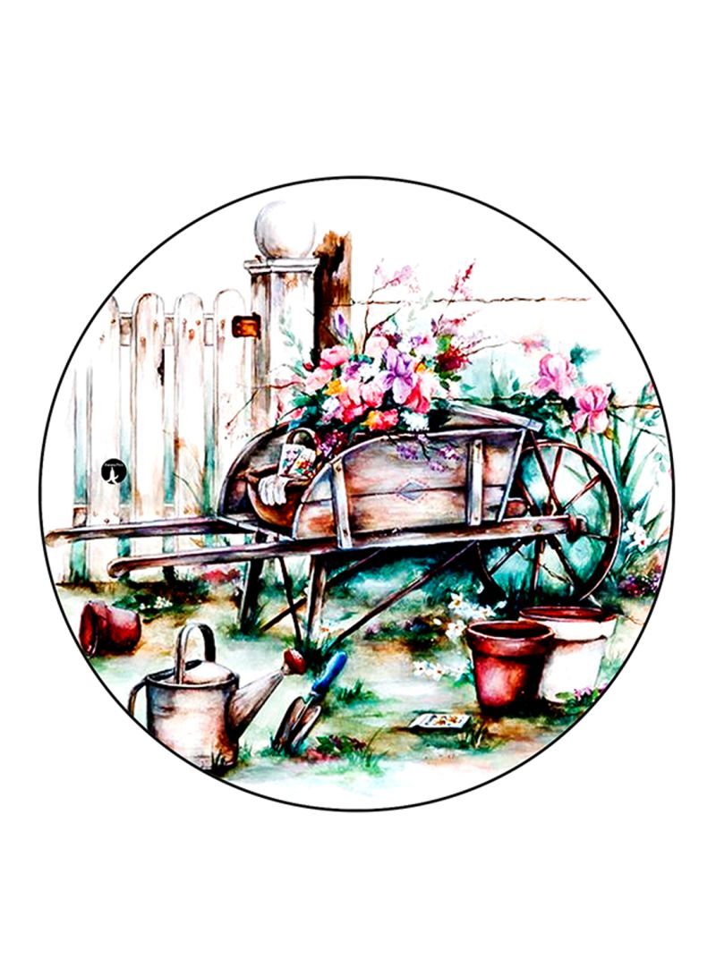 RKN Vintage Art Printed Mouse Pad Multicolour