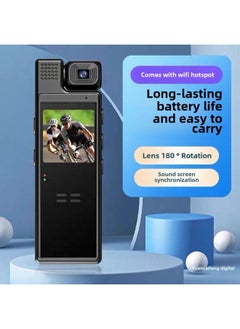 Generic Camera HD Riding Law Enforcement Electric Vehicle Recorder Sports Camera WiFi Interconnected Recording Pen DV Video Recorder-Body Color:1080p Ordinary Model-128g  - Image 5