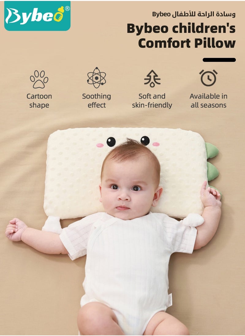 Bybeo Baby Nursing Sleeping Pillows, Toddler Pillows for Sleeping, Kids Spine Protection Pillows, Soft Infant Pillows for Sleeping, Ergonomic Design, Especially for Children Aged 0-3 Years  - Image 2