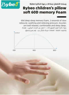 Bybeo Baby Nursing Sleeping Pillows, Toddler Pillows for Sleeping, Kids Spine Protection Pillows, Soft Infant Pillows for Sleeping, Ergonomic Design, Especially for Children Aged 0-3 Years  - Image 5