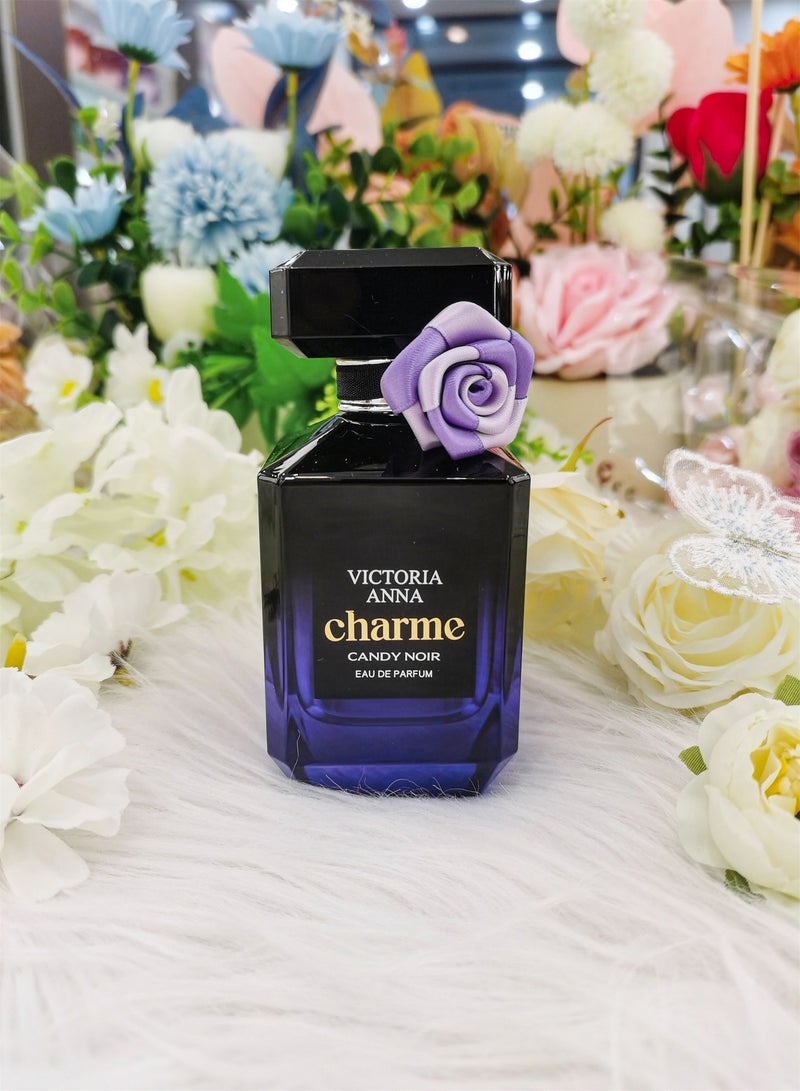 VICTORIA ANNA 100ml Fragrance Eau de Parfum candy noir deep bule - Image 5