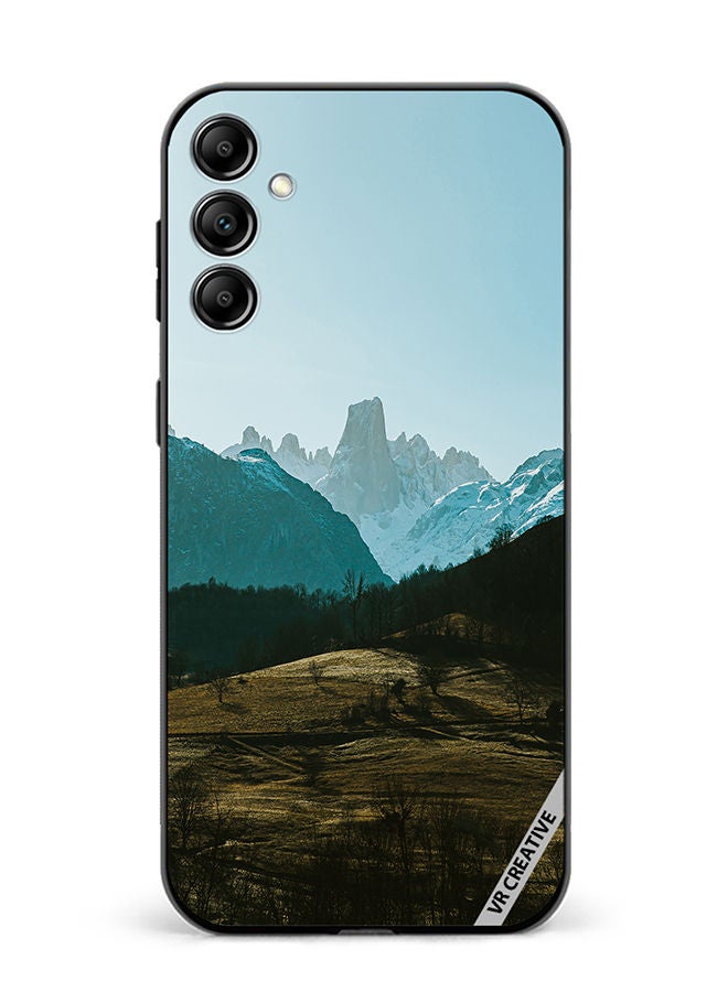 VR CREATIVE Protective Case Cover For Samsung Galaxy M14 Green Hills Design Multicolour - Image 1