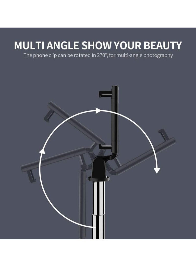 ELTRAZONE عصا السيلفي K07 مع حامل ثلاثي مدمج بلوتوث 4.0 لاسلكية عصا سيلفي صغيرة محمولة قابلة للتمديد للهواتف الذكية - Image 3
