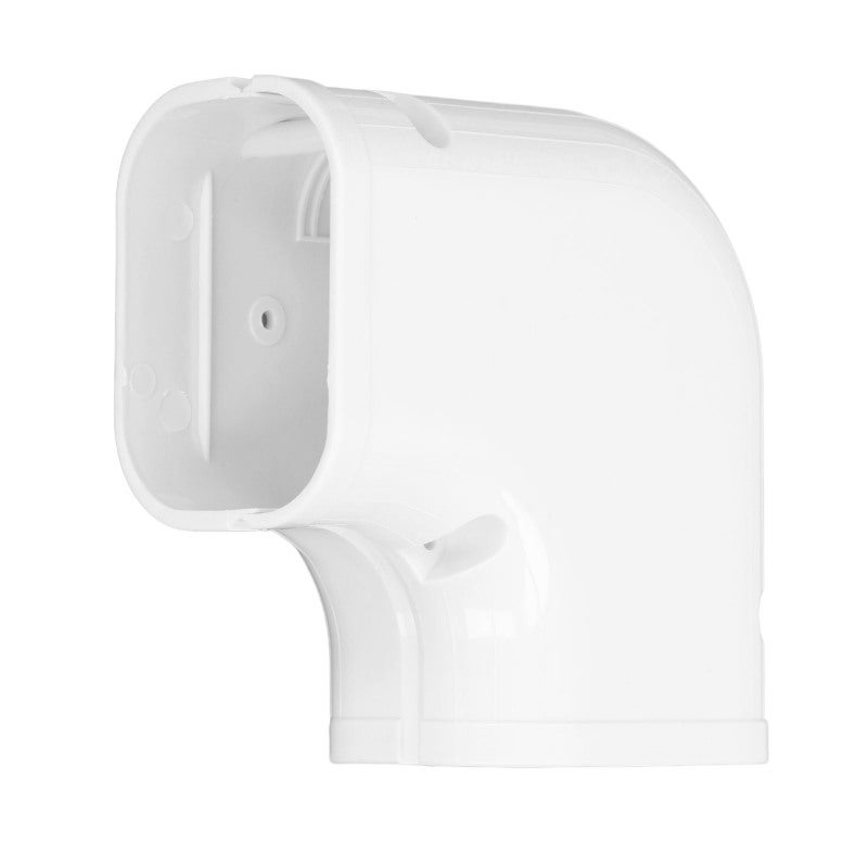 غطاء مجرى مكيف الهواء من PVC قابل للطلاء - غطاء أنبوب مكيف سبليت صغير سهل التركيب - غطاء خرطوم مكيف الهواء لأنظمة من 1 إلى 5 أحصنة - Image 2