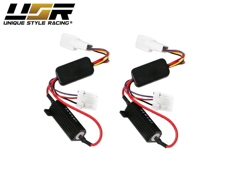 USR UNIQUE STYLE RACING USR 03-13 G35 G37 4DOOR Sedan Plug and Play Wire Module Set Activating LED Brake Lights as Turn Signals (Left + Right) Compatible with 2003-2013 Infiniti G35 G37 4-Door Sedan - Image 4