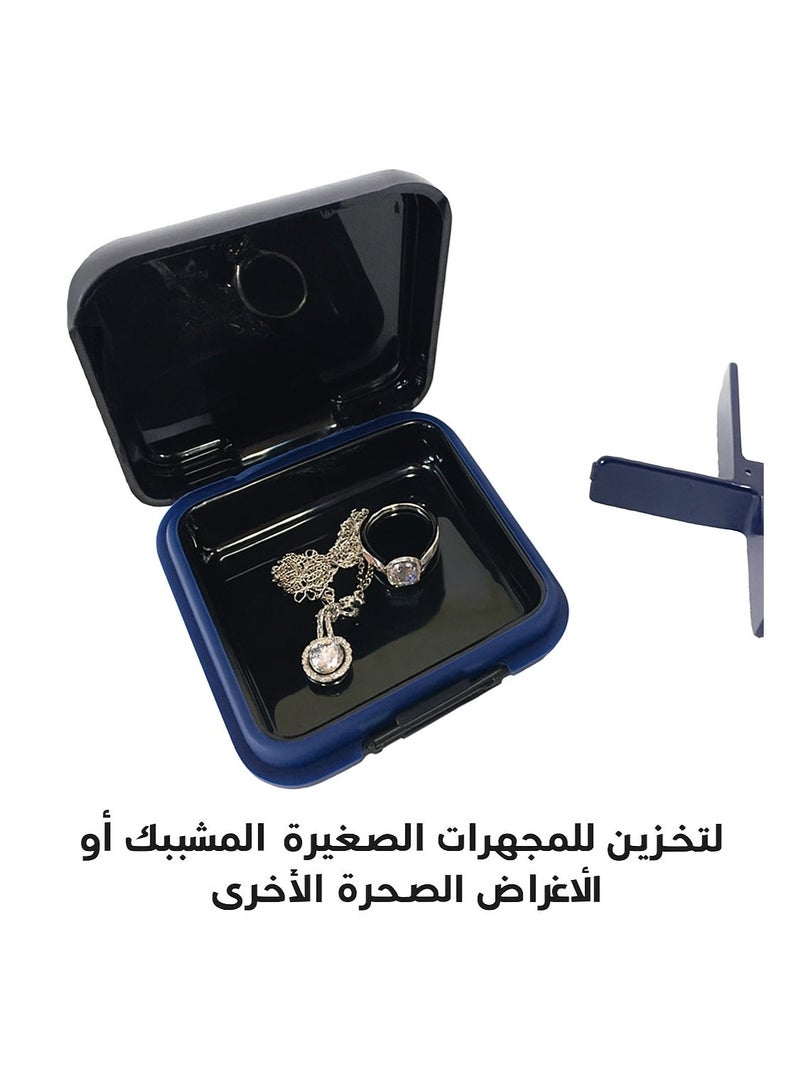 YOONISPRO Portable Pill Organizer Travel Medicine Storage Box – Compact Case for Vitamins, Fish Oils & Daily Pills, Fits Easily in Purse or Pocket - Image 5