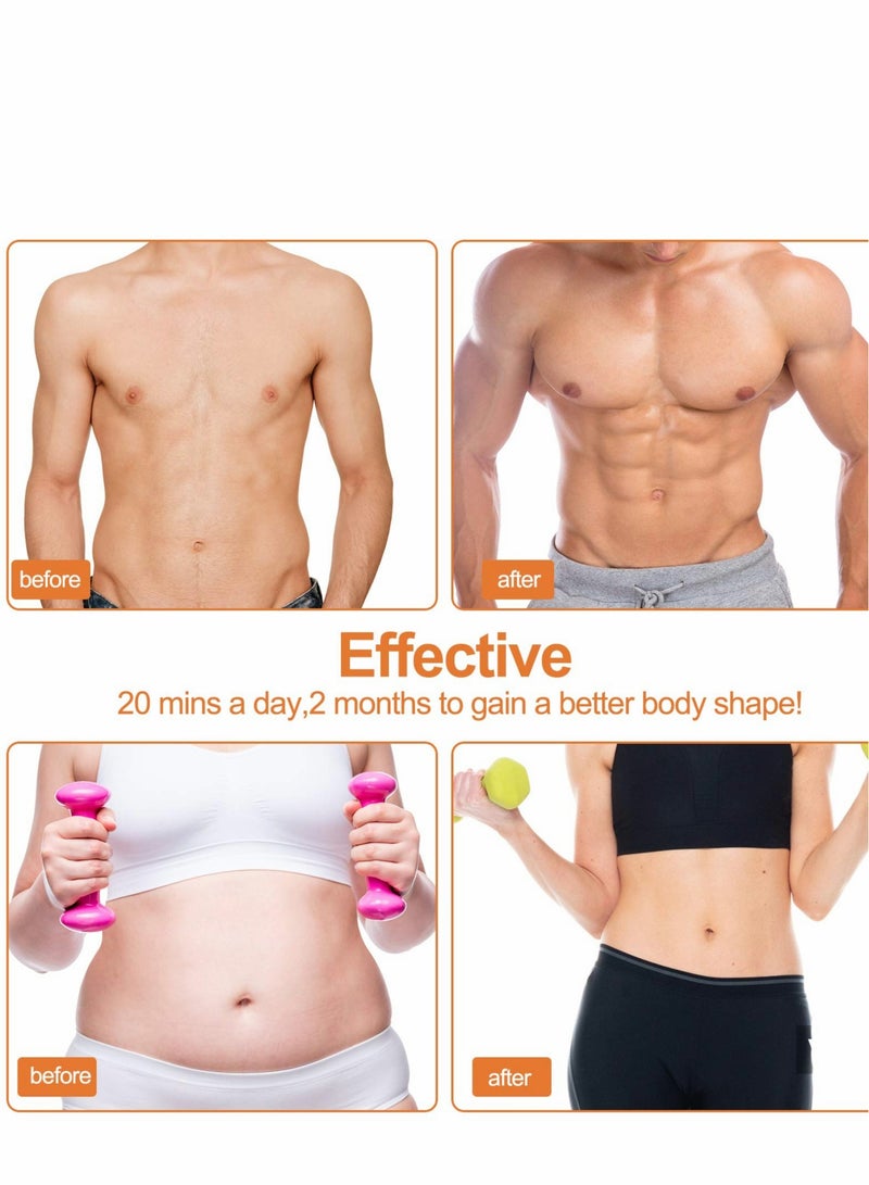 Generic Abdominal Toning Belt for Effective Muscle Toning at Home and Gym - EMS Muscle Stimulator with 10 Free Gel Pads for Enhanced Results - Image 4
