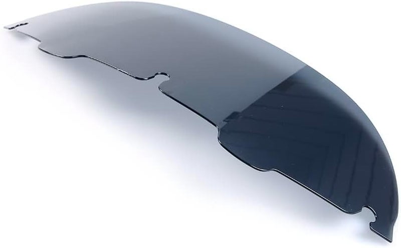 WYNMOTO Smoke 7" Windshield Windscreen for Harley Davidson Touring Models 1996-2013 - Image 5