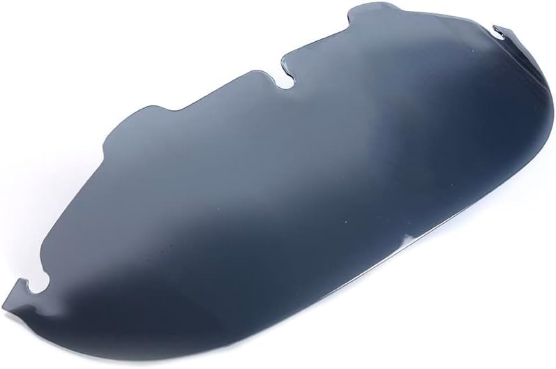 WYNMOTO Smoke 7" Windshield Windscreen for Harley Davidson Touring Models 1996-2013 - Image 3
