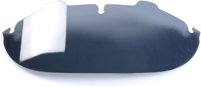 WYNMOTO Smoke 7" Windshield Windscreen for Harley Davidson Touring Models 1996-2013 - Image 2