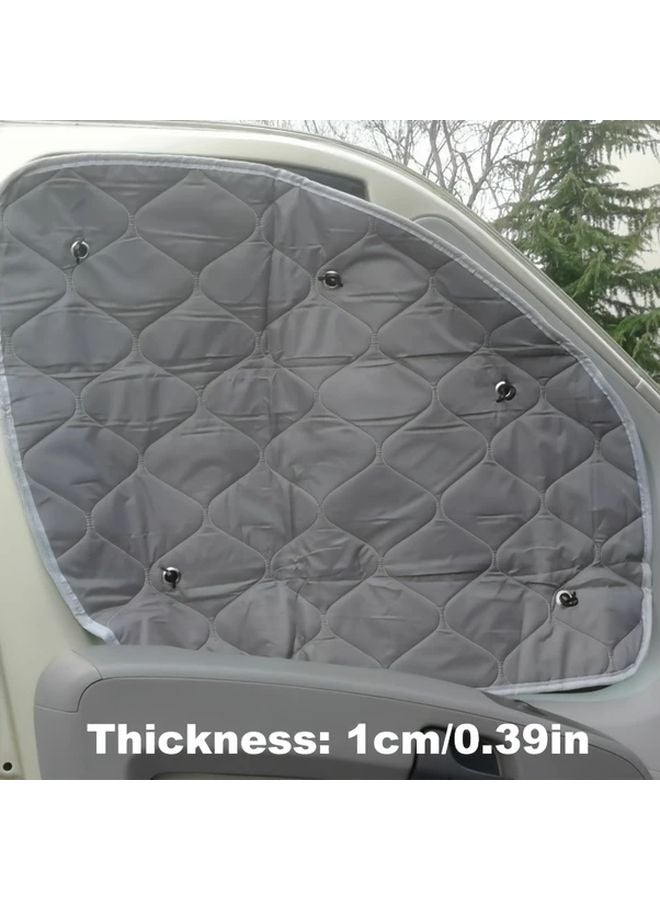 Fiat Ducato 2006 2022 Windshield Sunshade 7 Layer Insulated Polyamide UV Protection Cooler - Image 5