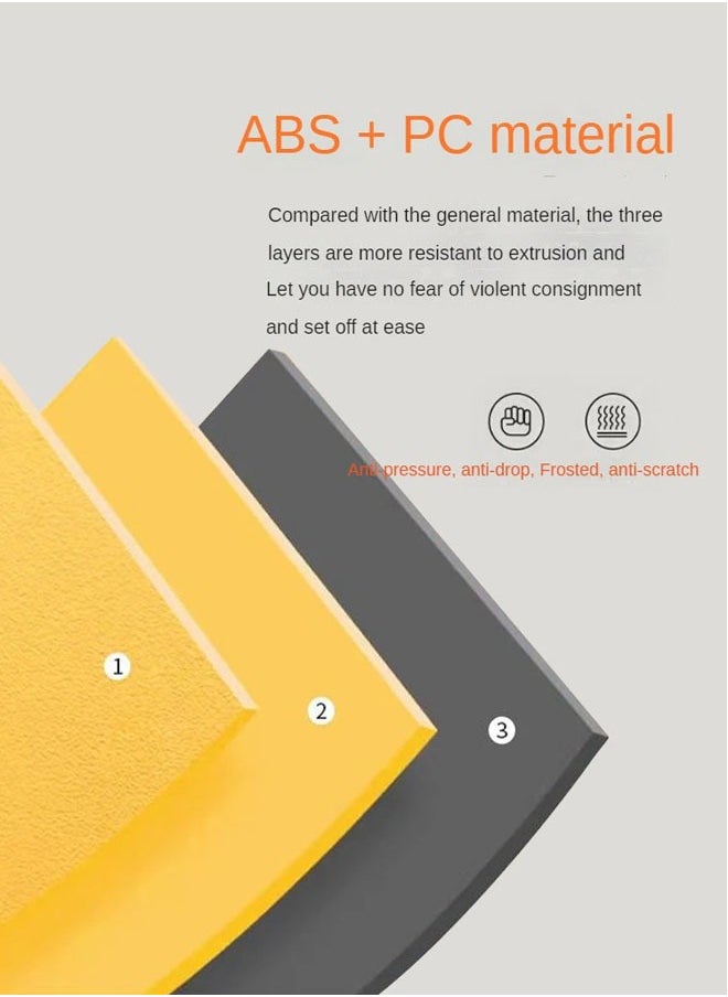 Premium Expandable Aluminum Frame ABS & PC Suitcase With USB charging port and C type and 5 wheel,32 Inch