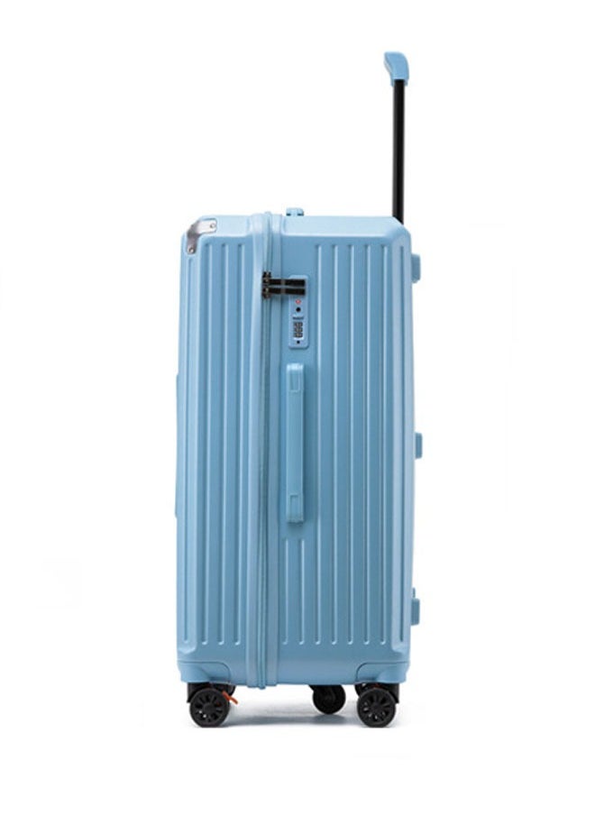 Premium Expandable Aluminum Frame ABS & PC Suitcase With USB charging port and C type and 5 wheel,32 Inch