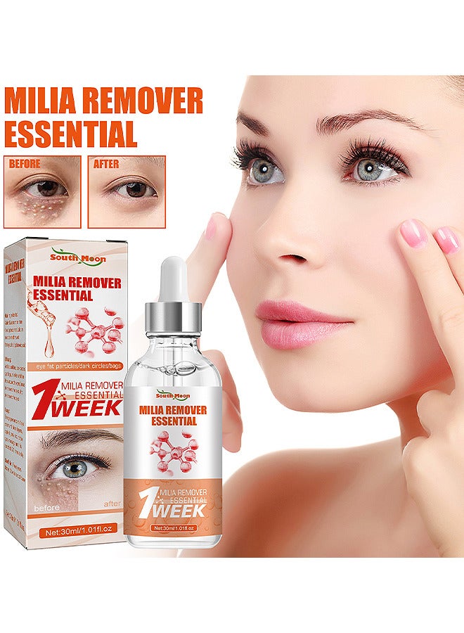 SOUTH MOON Milia Removal Essential, Milia Spot Treatment Helps Dissolve And Reduce Milia, Whitehead And Sebaceous Hyperplasia 30 ML - Image 1