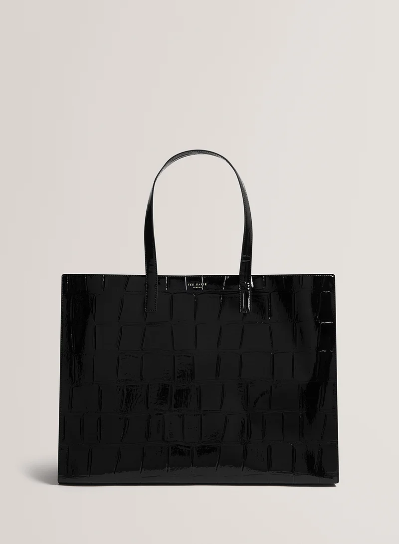 تيد بيكر Vivvien Croc Effect Extra Large Tote