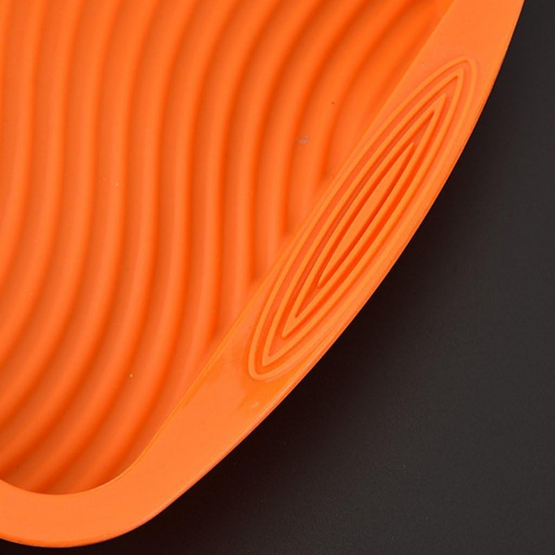 KPS Square Silicone Cake MouldBaking Mold TrayNonStick Cake PanSilicone BasketBaking Tool AccessoriesPack of 1 - Image 4