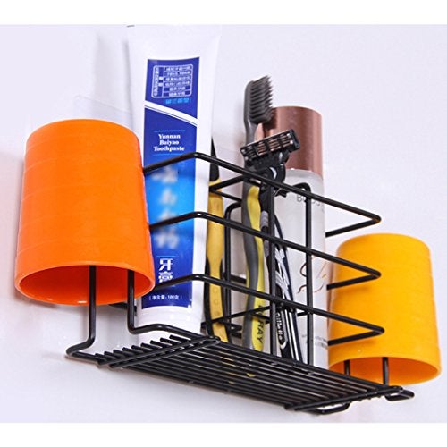 VIHAX Strong Self Adhesive Magic Sticker Bathroom and Kitchen Hanging Racks Magic Sticker, Tissue and Towel Rack Hanging Adhesive Sticker - Only Sticker (Single Hook (8 x 8 cm), 2) - Image 5