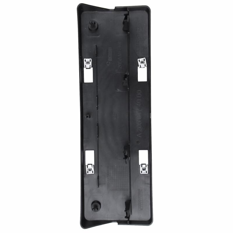Front Bumper License Bracket: Durable Plastic, Brand New, OE Number A2058804900 - Compatible With Benz C Class W205, Vehicle Part For Front Placement - Image 1
