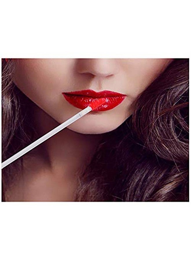 WOIWO 50 Pcs Disposable Tipped Lip Gloss Wands Applicator Lip Brushes Make Up Beauty Toolclear  - Image 3