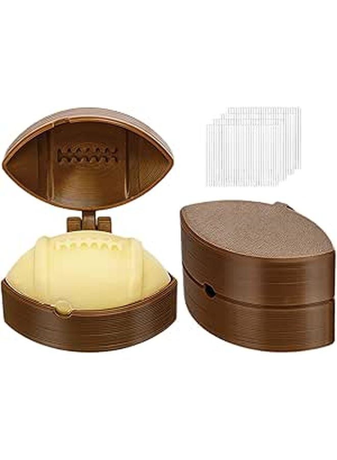 2 Pieces Football Mold Cake Set With 100 Sticks For Birthday Party Family Gathering Home Baking - Image 1