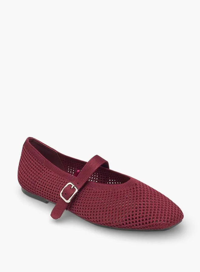 سيليست Women Buckle Closure Mary Jane Shoes