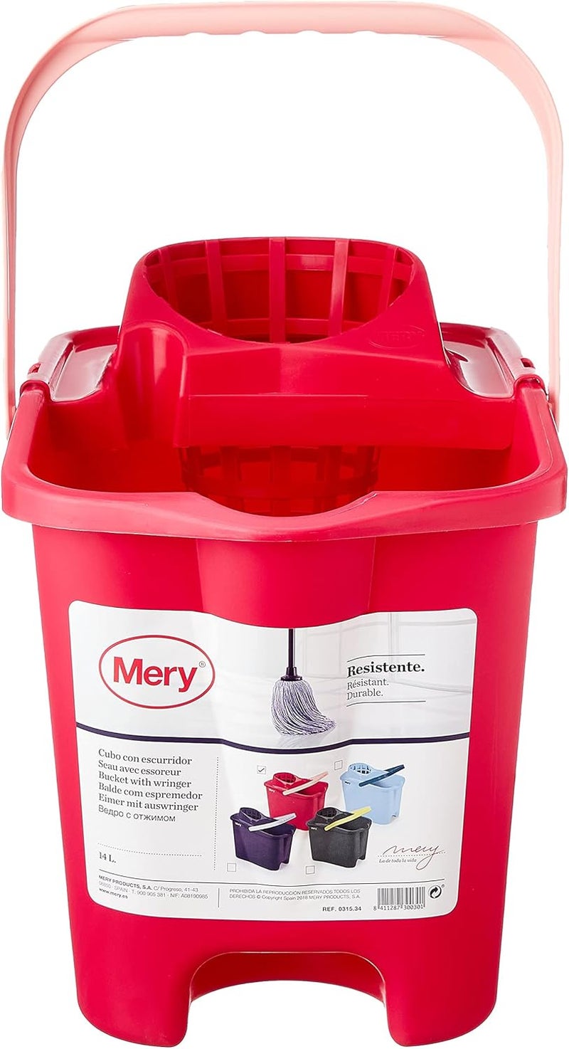 Mery Bucket with Drainer, Coral Garden, 38 X 26 X 33 cm - Image 2