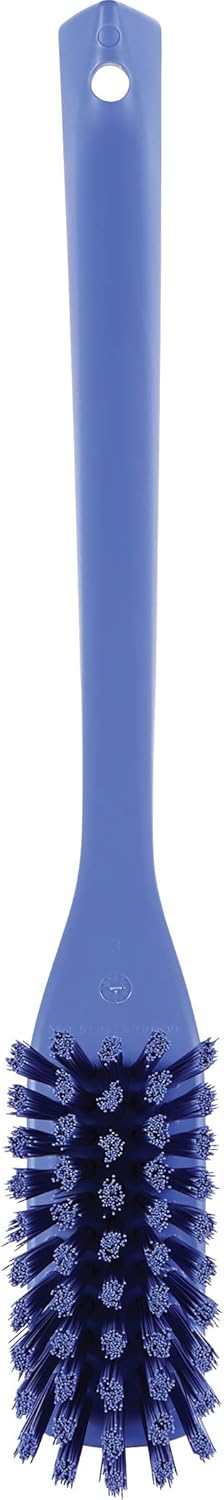 Vikan فرشاة تنظيف ضيقة Vikan 41858 بمقبض طويل 1654 باللون الأرجواني الداكن - Image 3