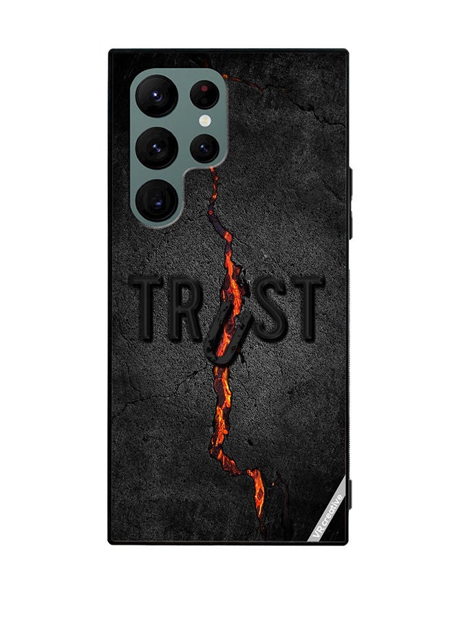 VR CREATIVE Protective Case Cover For Samsung Galaxy S22 Ultra 5G Trust Design Multicolour - Image 1