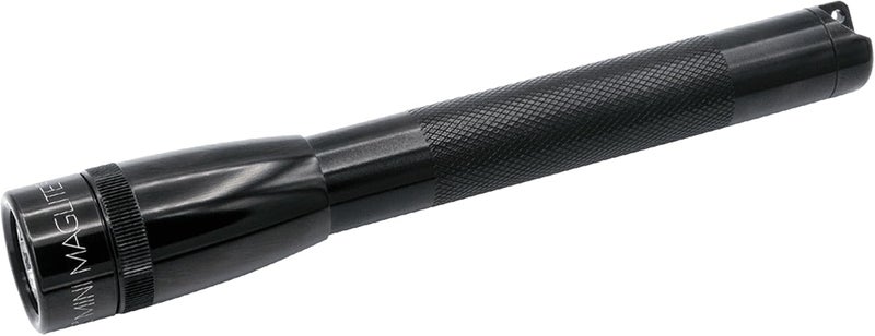 Maglite Mini LED 2Cell AA Flashlight with Holster Black 65 inch SP2201HLp
