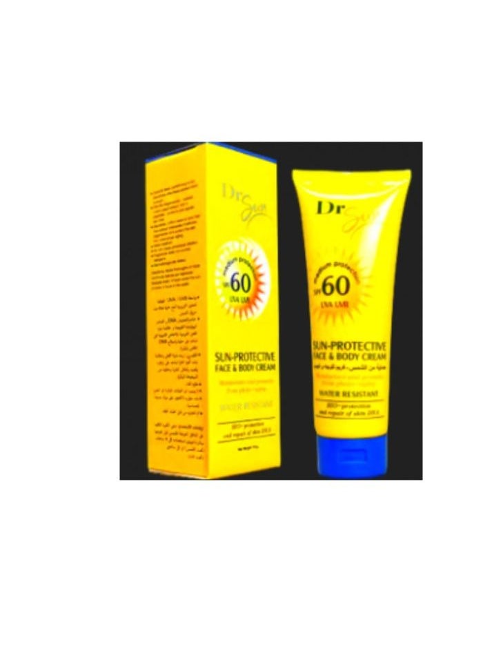 Sun Protection Cream Water Resistant - SPF 60 UVA/UVB - 170g