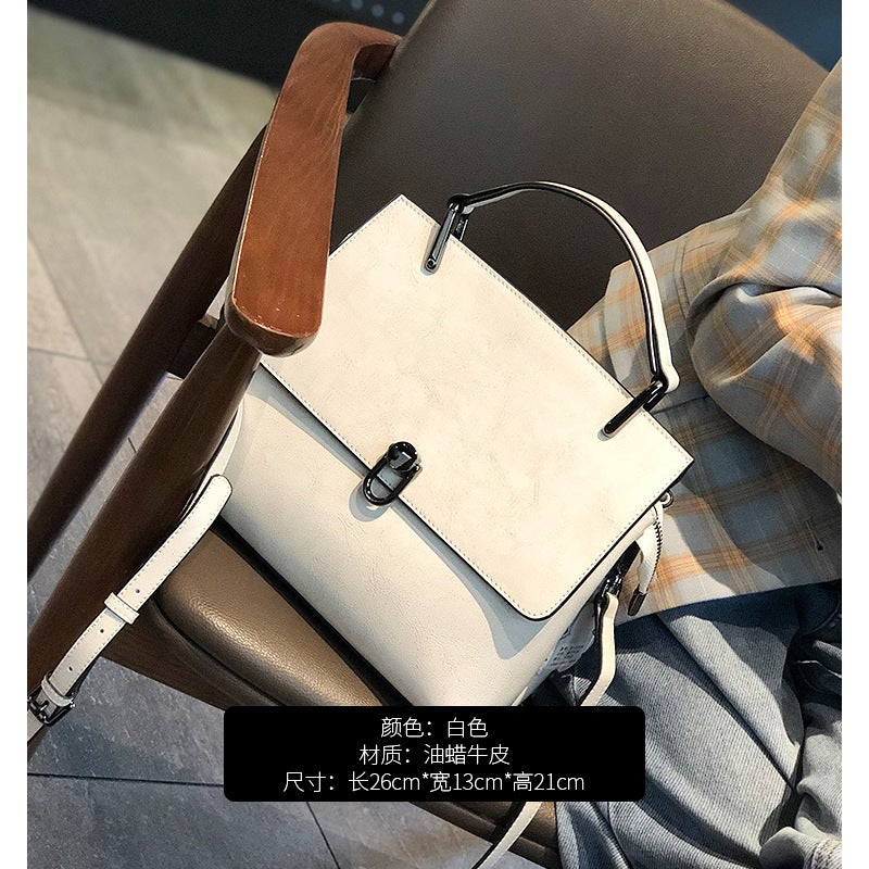 Cowhide Bag Women'S Shellbag Shoulder Handbag Women'S Genuine Leather Women'S Bag Crossbody Bag Women'S - Image 1