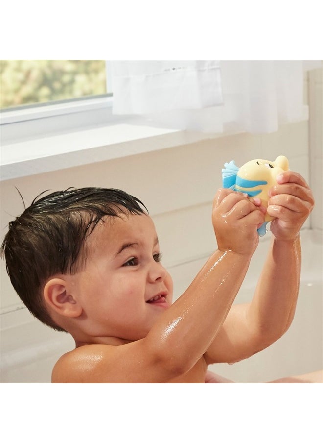 the FIRST years Disney The Little Mermaid Squirties Baby Bath Toys - Squishy Toddler Toys for Bath, Pool, and Everyday - 3 Count  - Image 2