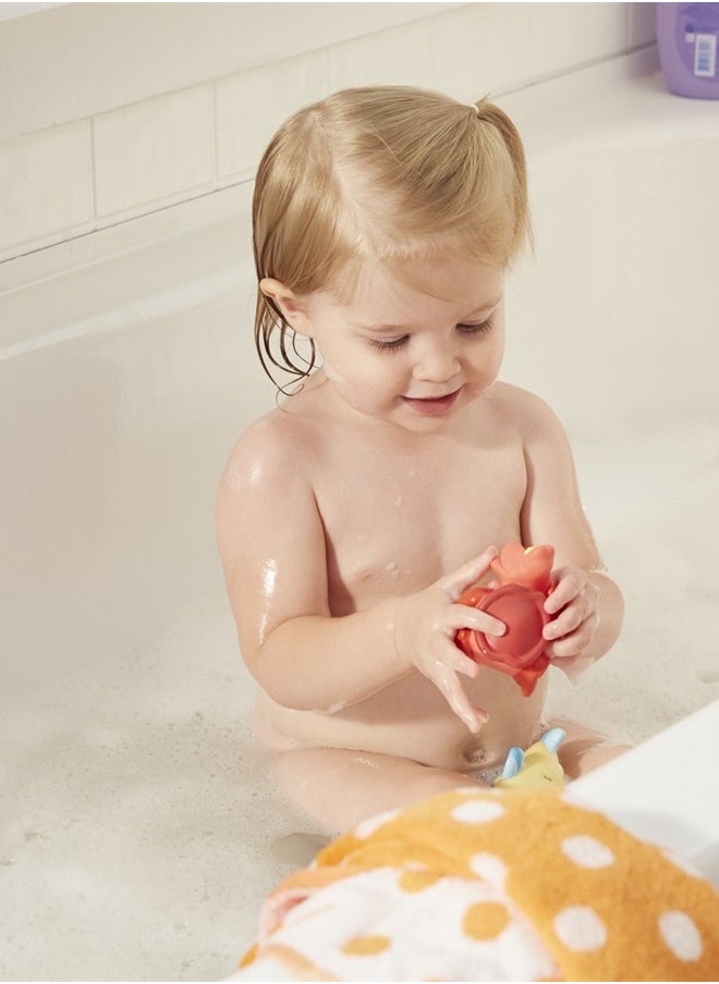 the FIRST years Disney The Little Mermaid Squirties Baby Bath Toys - Squishy Toddler Toys for Bath, Pool, and Everyday - 3 Count  - Image 3