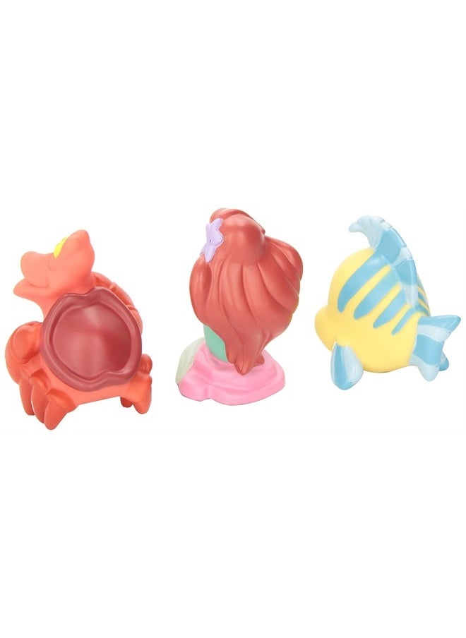 the FIRST years Disney The Little Mermaid Squirties Baby Bath Toys - Squishy Toddler Toys for Bath, Pool, and Everyday - 3 Count  - Image 1