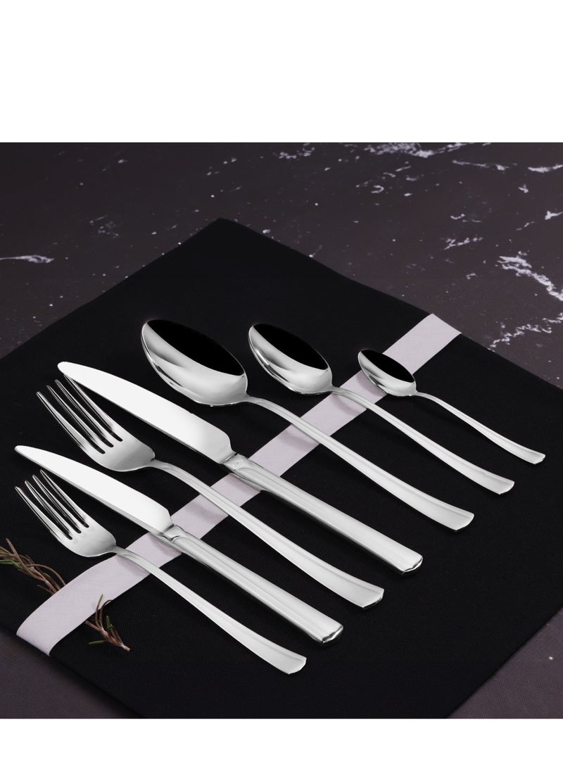 Serenk Paris 42-Piece 18/10 Stainless Steel Cutlery Set - Polished Finish, Durable Forks, Spoons and Knives - pzsku/Z262DF6DBC8FABD764544Z/45/_/1734433176/9ffc4822-cd74-411d-8cc2-381158f85ee4