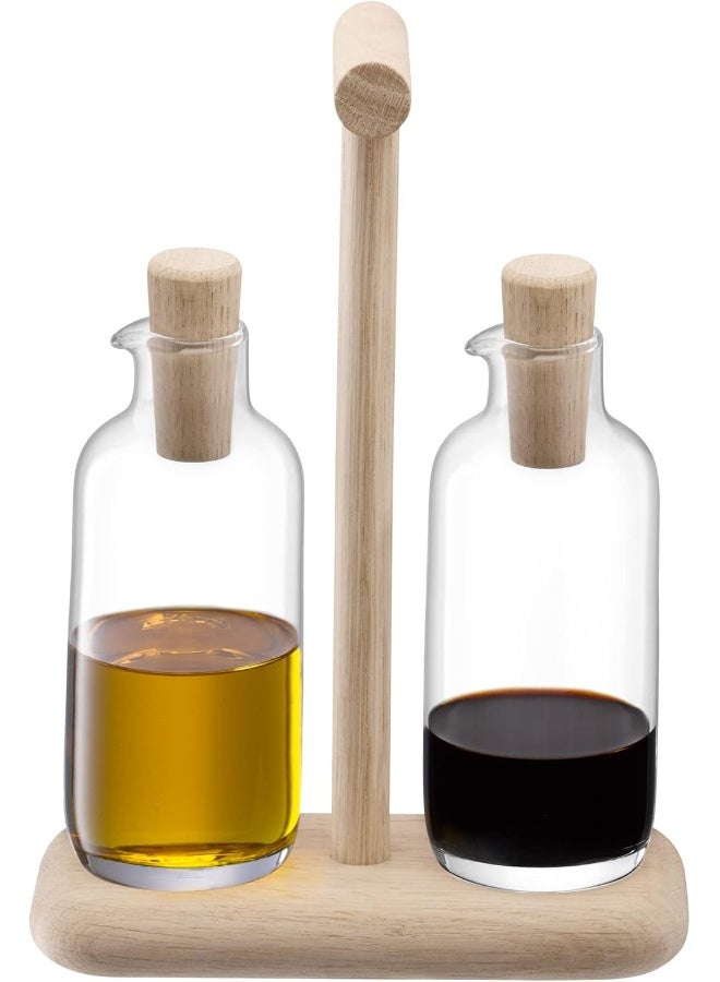 LSA International LSA International LS 581830 Transp Dine Serveerplank met 2 Karaffen 250 ml  - Image 2