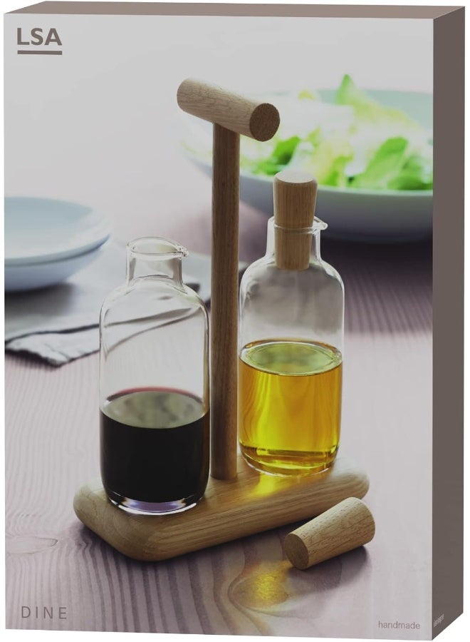 LSA International LSA International LS 581830 Transp Dine Serveerplank met 2 Karaffen 250 ml  - Image 3