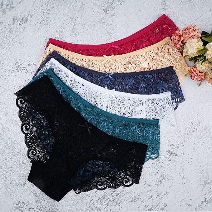 KETKAR Women Net Bikini Sexy Panty_Pack of 06(Multicolour,XLarge) - Image 5