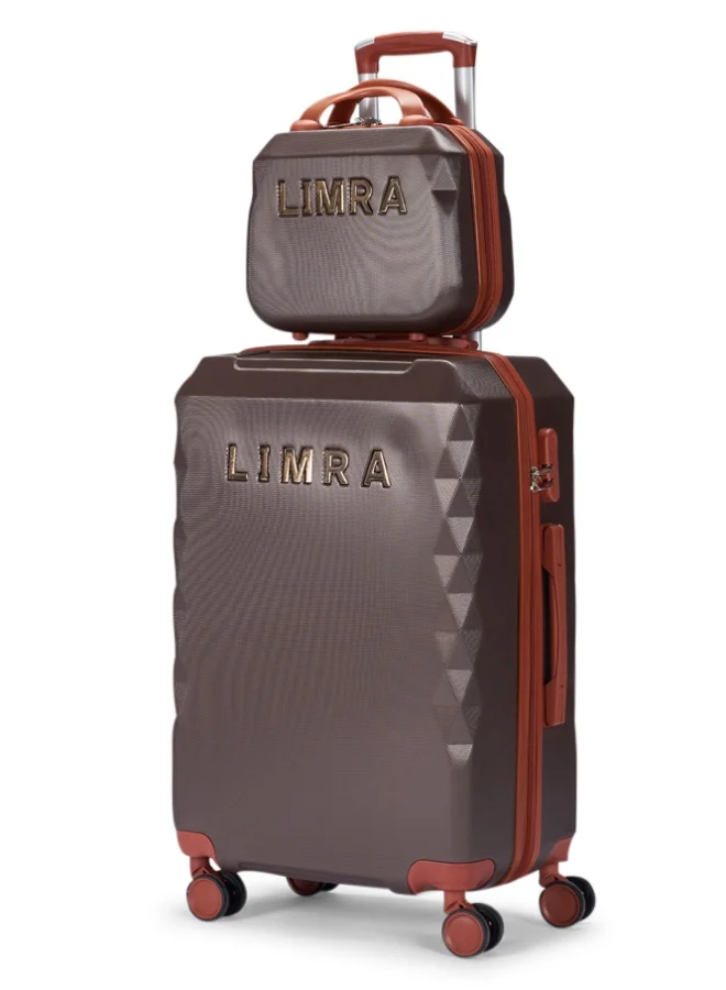 LIMRA Travel bag set consisting of 7 luggage bags Brown color, size 32"/28"/24"/20"/16"/15"/12 inches