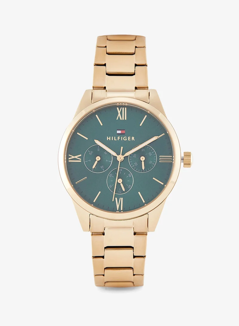 Womens Analog Multifunction Quartz Watch With Gold-Tone Stainless Steel Bracelet - 1782746