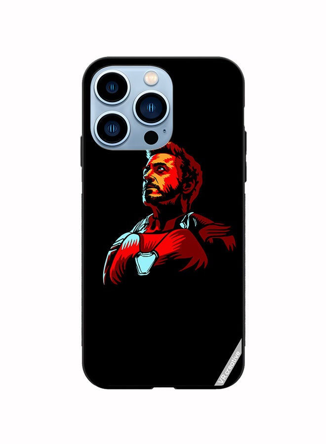 VR CREATIVE Protective Case Cover For Apple iPhone 14 Pro Iron Man Design Multicolour - Image 1