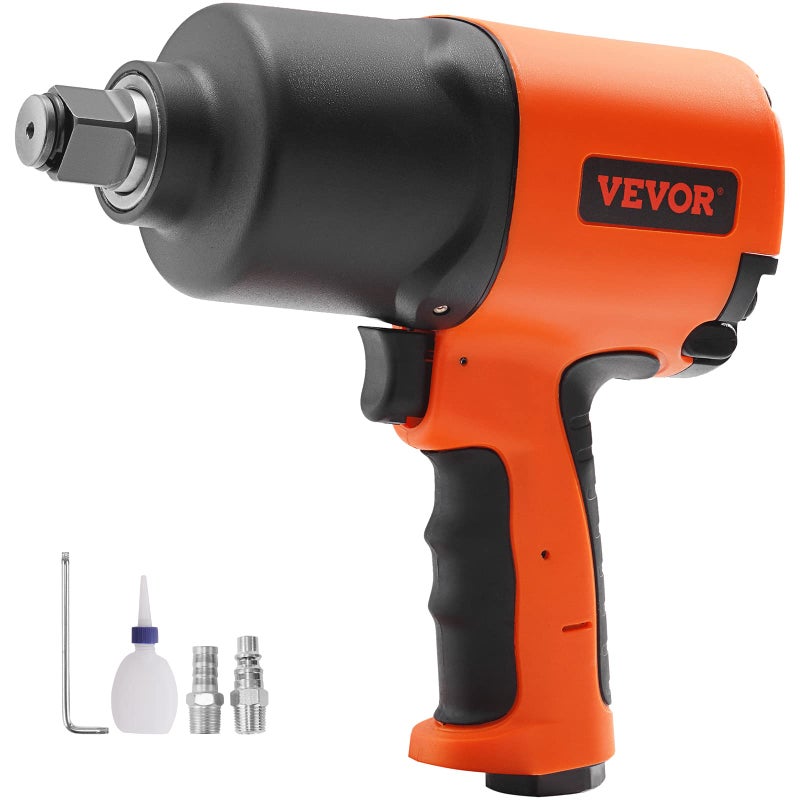 VEVOR Air Impact Wrench, 3/4-Inch Drive Air Impact Gun, Up to 1870ft-lbs Nut-busting Torque, Composite Pneumatic Impact Wrench for Auto Repairs and Maintenance Heavy Duty - Image 1