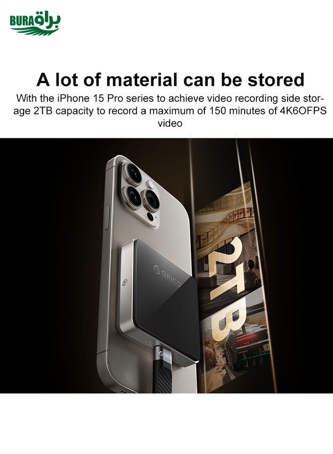 BURAQ ORICO AP30-G2 M.2 2230 10Gbps USB-C / Type-C Port Magnetic Hard Disk Enclosure  - Image 4