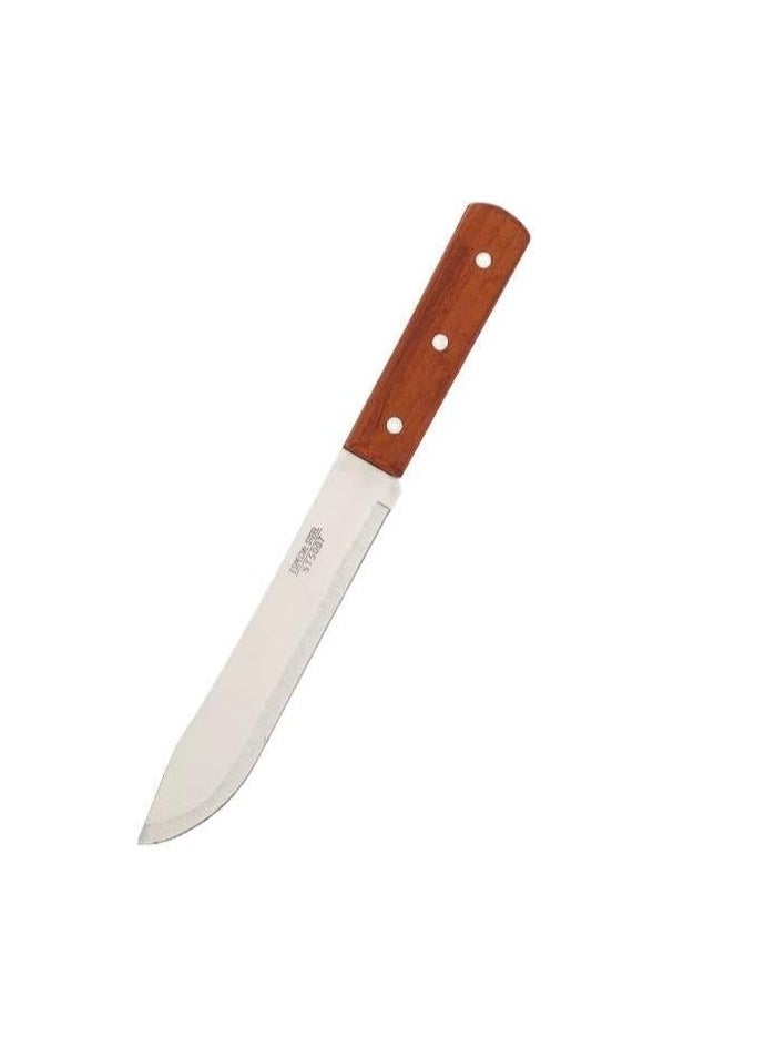 Generic Stainless steel Kitchen Knife With Wooden Hand  - Image 2