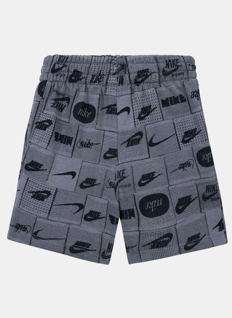 نايكي Kids' Sportswear Club Allover Shorts (Babies and Younger Kids)