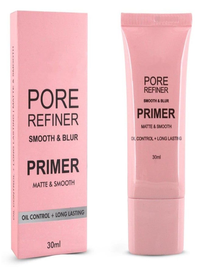 ClassyHuda Pore Refiner Primer, Pink, Oil Control with Long Lasting Smooth Blur Effect, Matte Finish, 30ml - Image 1
