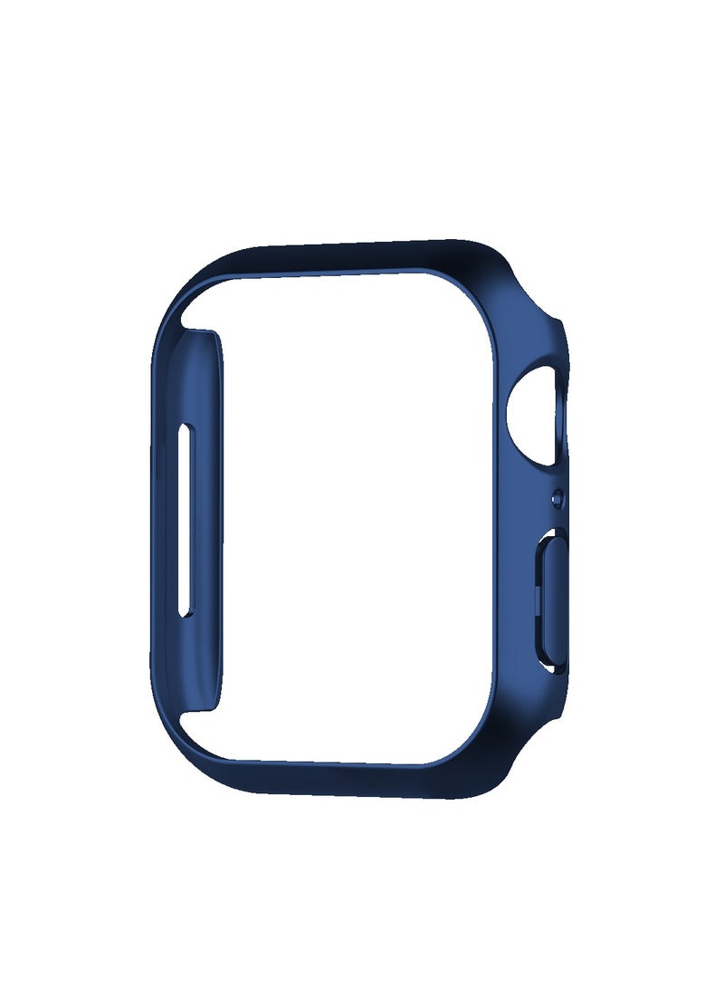 GULFLINK Silicone Watchband 220mm Length with Protective Case Cover for Apple iWatch 7 45mm - Image 2